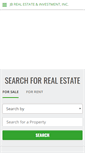 Mobile Screenshot of jbrealestateandinvestment.com